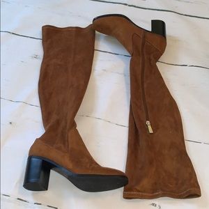 ZARA Heeled Knee High Boots 👢